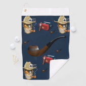 Golf Towel Cigar Golfhandtuch (Insitu)