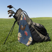 Golf Towel Cigar Golfhandtuch (Gras)