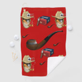 Golf Towel Cigar Golfhandtuch (Insitu)