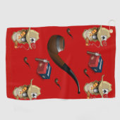 Golf Towel Cigar Golfhandtuch (Horizontal)