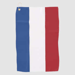 Golf Towel mit Flagge der Niederlande Golfhandtuch