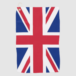 Golf Towel mit Flagge des Vereinigten Königreichs Golfhandtuch