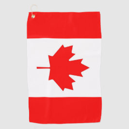 Golf Towel mit Flagge von Kanada Golfhandtuch