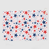 Golf Towel Patriotic Stars Golfhandtuch (Horizontal)