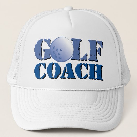 Golf-Trainer Truckerkappe (Vorderseite)