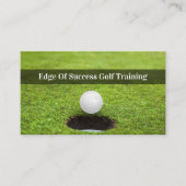 Golf Training Beruflich Business Visitenkarten Visitenkarte (Vorderseite)