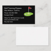 Golf Training Neue moderne Visitenkarten Visitenkarte (Vorne/Hinten)