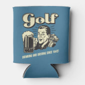 Golf: Trinken & Autofahren seit 1642 Dosenkühler (Vorderseite)