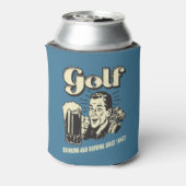 Golf: Trinken & Autofahren seit 1642 Dosenkühler (Kanne Rückseite)