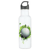 Golf Trinkflasche (Vorderseite)