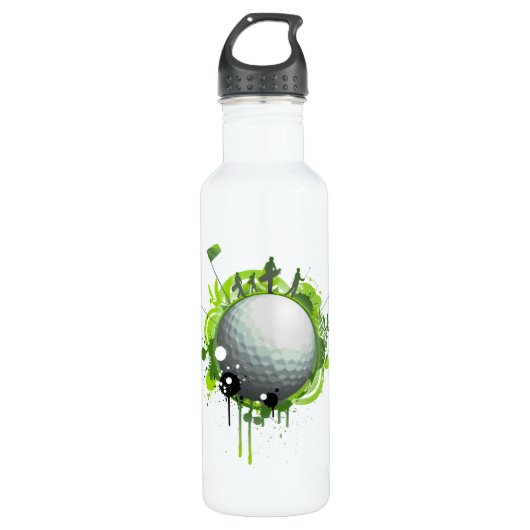Golf Trinkflasche (Vorderseite)