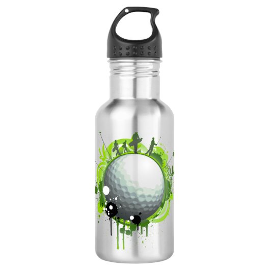 Golf Trinkflasche (Vorderseite)
