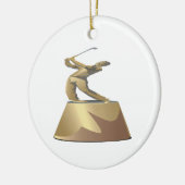 Golf-Trophäe Keramik Ornament (Links)