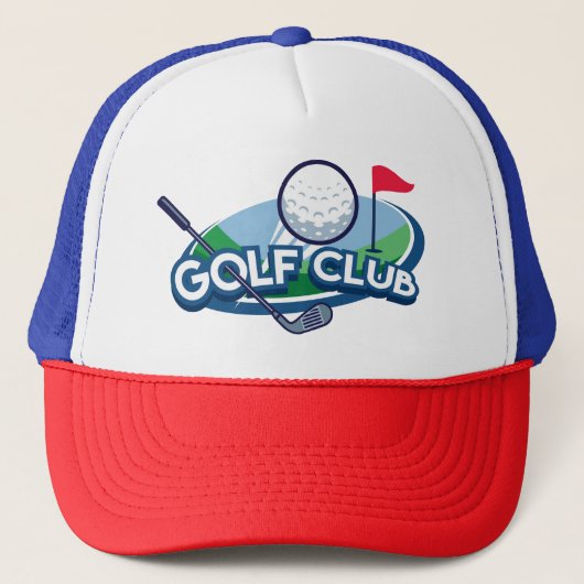 Golf Trucker Hat Truckerkappe (Vorderseite)