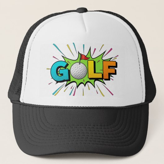 Golf Trucker Hat Truckerkappe (Vorderseite)