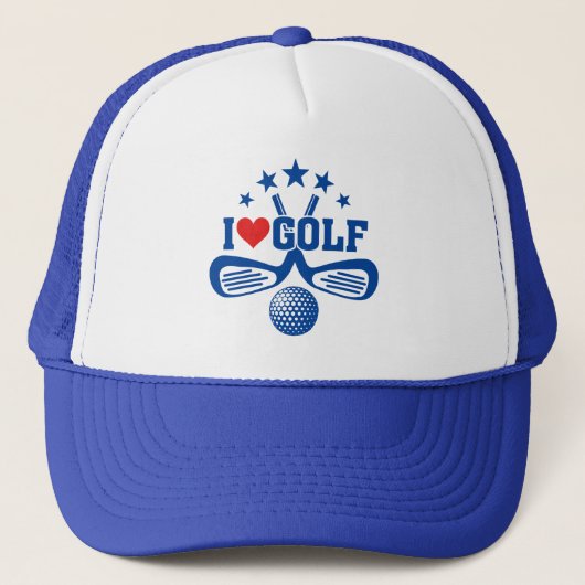 Golf Truckerkappe (Vorderseite)