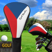 Golf Tschechische Republik / Flagge /CZ Golf Clubs Golf Headcover
