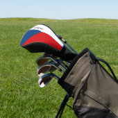 Golf Tschechische Republik / Flagge /CZ Golf Clubs Golf Headcover (In SItu)