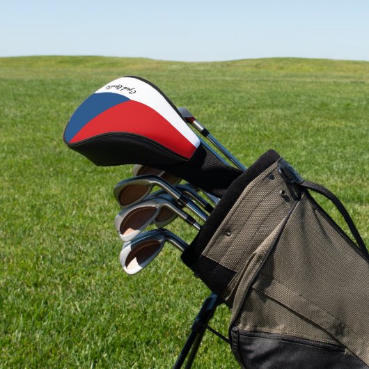 Golf Tschechische Republik / Flagge /CZ Golf Clubs Golf Headcover (In SItu)