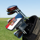 Golf Tschechische Republik & Flagge / Tschechien G Golf Headcover (In Situ)