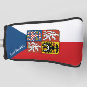 Golf Tschechische Republik & Flagge / Tschechien G Headcover (Vorderseite)