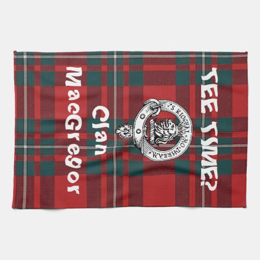 Golf-Tuch-Clan MacGregor Geschirrtuch (Horizontal)