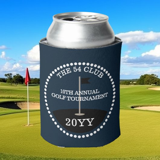 Golf Turnierclub Name Jahr Blau Dosenkühler