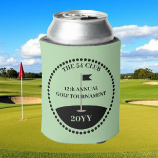 Golf Turnierclub Name Mint Green Dosenkühler