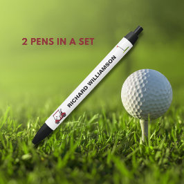 Golf Typ Kartbahn Personalisierter Name Pen Kugelschreiber
