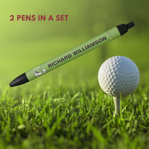 Golf Typ Kartbahn Personalisierter Name Pen Kugelschreiber