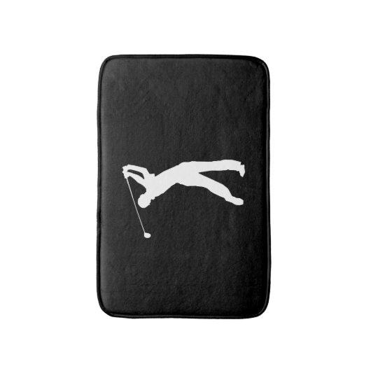 Golf-Typ-kundengerechte Hintergrund-Farbe Badematte (Vorderseite Vertikal)