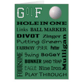 GOLF-Typografie (Vorne)