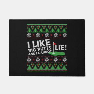 Golf Ugly Christmas Fußmatte