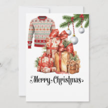 Golf Ugly Sweater Thema für Golfer Weihnachten