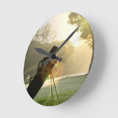 Golf-Uhr Runde Wanduhr (Winkel)