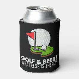 Golf und Bier Dosenkühler