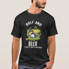 Golf und Bier T-Shirt