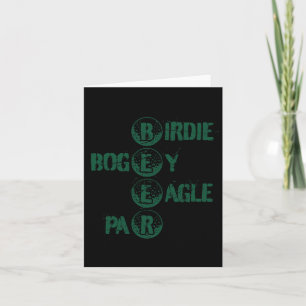 Golf und Biere Funny Golf Golfspielen Golfer Joke  Karte