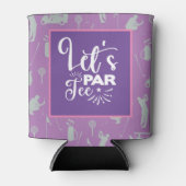 Golf und Biere Funny Sprichwort Zitate lassen Sie Dosenkühler (Vorderseite)