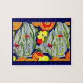 Golf und Blume Puzzle (Horizontal)