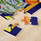 Golf und Blume Puzzle (Seite)