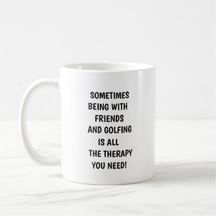 Golf und Freunde - Funny Mug Kaffeetasse