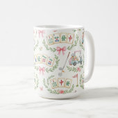 Golf- und Mahjong-Tasse Kaffeetasse (VorderseiteRechts)
