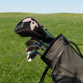 Golf und Wein für Golfspieler Golf Headcover (In SItu)