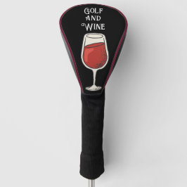 Golf und Wein für Golfspieler Golf Headcover