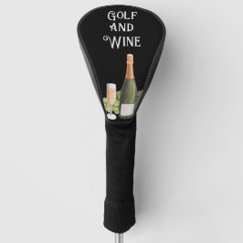 Golf und Wein für Golfspieler Golf Headcover