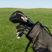 Golf und Wein für Golfspieler Golf Headcover (In SItu)