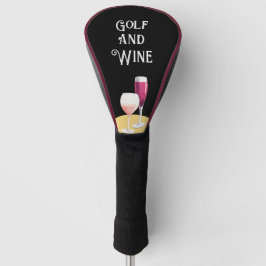 Golf und Wein für Golfspieler Golf Headcover