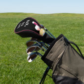 Golf und Wein für Golfspieler Golf Headcover (In SItu)