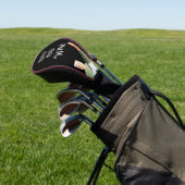 Golf und Wein für Golfspieler Golf Headcover (In SItu)